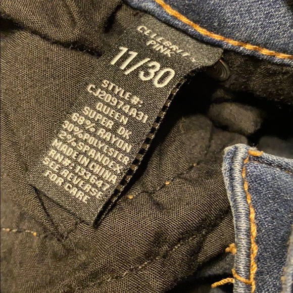 Celebrity Pink skinny jeans size 11/30 - Picture 6 of 7